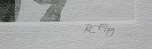 Rob Cox - 2 etsen - grafiek erotiek - 1978/1979 kopen? Bied vanaf 70!
