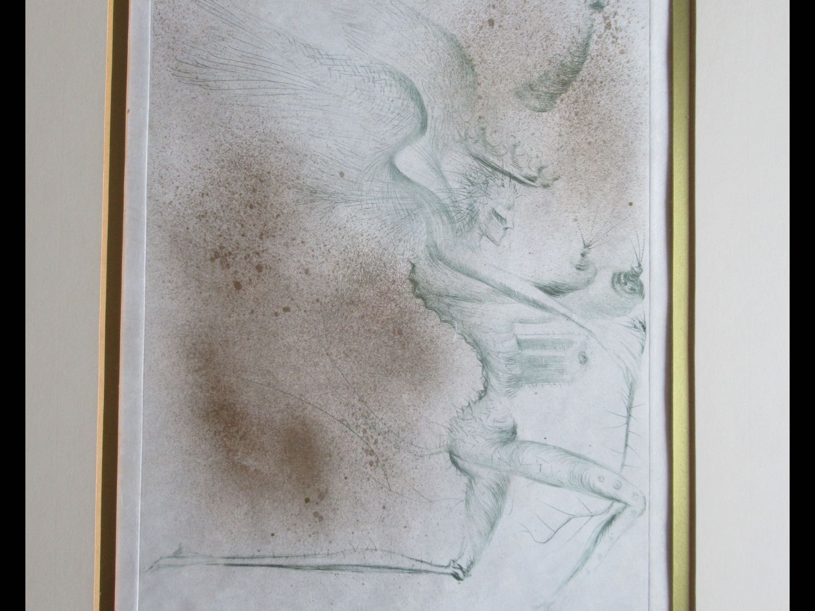 Niet of onleesbaar gesigneerd - Naar Dali’s le Demon Aile kopen? Bied vanaf 1!