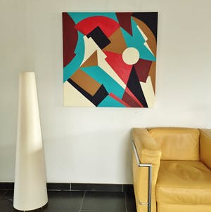 John Foppen - Geom. in six colours #03. kopen? Bied vanaf 1!