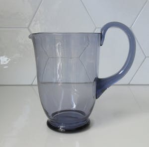 Willem Rozendaal - Art deco lila glazen karaf servies Sterna kopen? Bied vanaf 30!