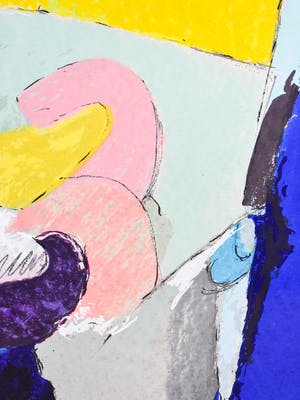 Henk van Vessem - Zonder titel - Ingelijst kopen? Bied vanaf 50!