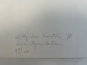 Willy De Sauter - drie lijnvlakken kopen? Bied vanaf 50!