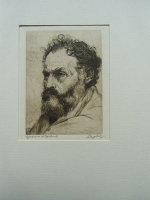 Dirk Harting - PORTRET VAN MAN MET BAARD kopen? Bied vanaf 35!