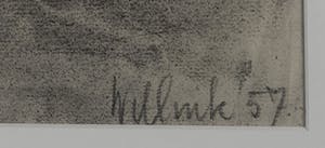 Carel Willink - Leeuw en Lama’s in landschap 1957 kopen? Bied vanaf 400!