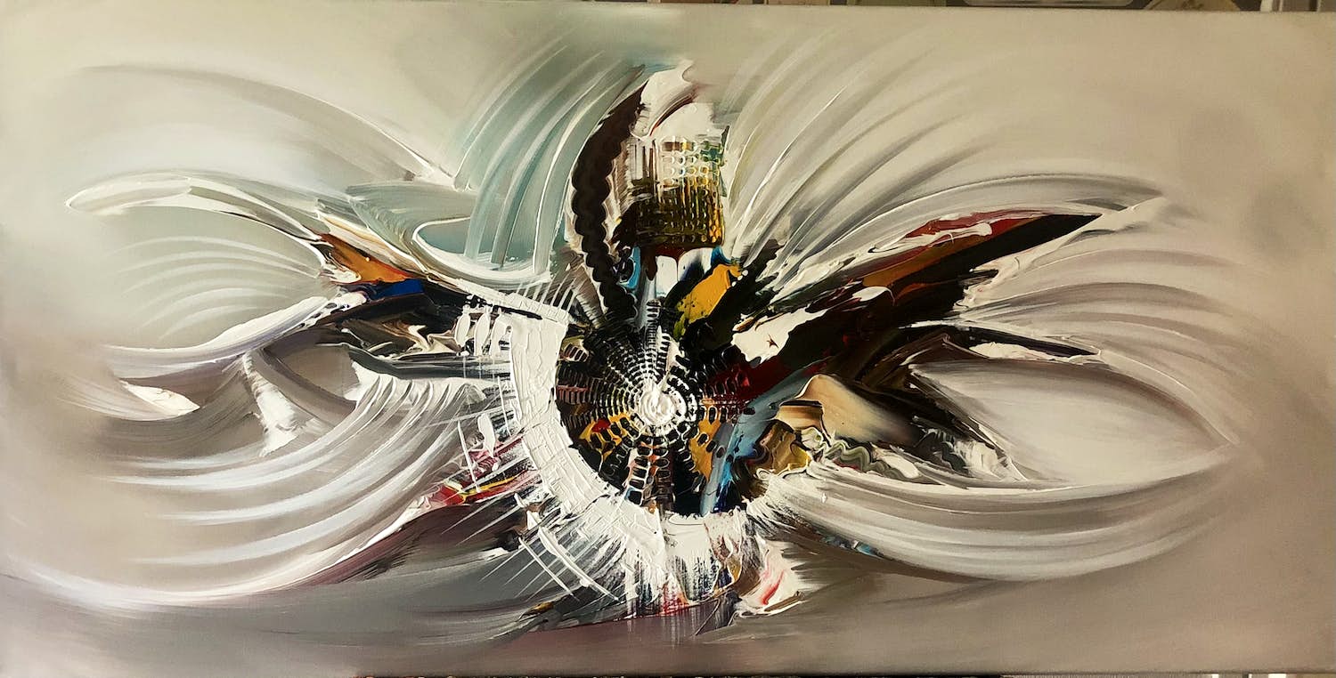 Gena - Abstract “ Energie “ kopen? Bied vanaf 249!