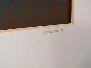 Niet of onleesbaar gesigneerd - "Muur" kopen? Bied vanaf 1!