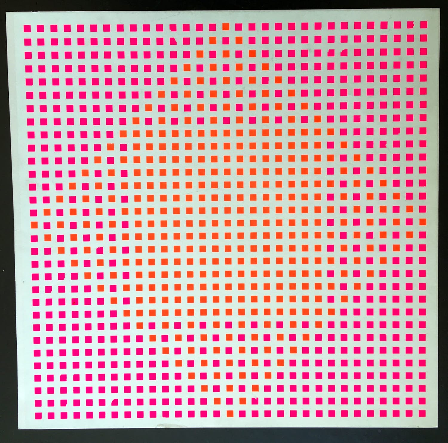 Francois Morellet - Ohne Titel verkocht voor € 690!