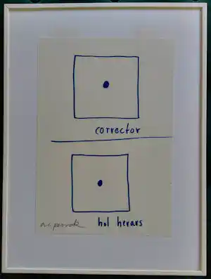 A.R. Penck - Ingelijste litho verkauft für € 110!