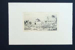 Lodewijk Bosch - GEZICHT OP TAMESLOUHT ( MAROKKO ) verkocht voor € 40!