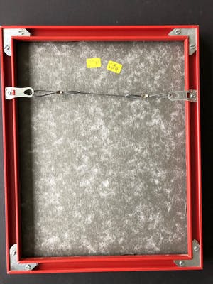 Gerda Smit - kleurenets - eigen druk - 'Meisje in het rood' - 1987 (INGELIJST) kopen? Bied vanaf 165!