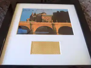 Christo - & Jeanne-Claude The Pont Neuf Wrapped Paris verkocht voor € 125!