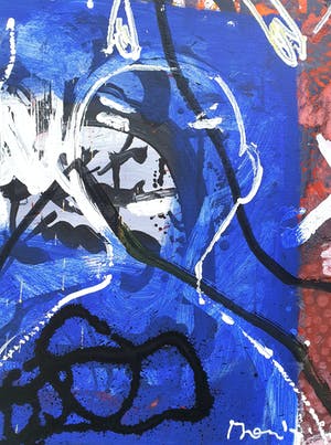 Dominique Chan - Acryl op doek - (Groot) kopen? Bied vanaf 325!