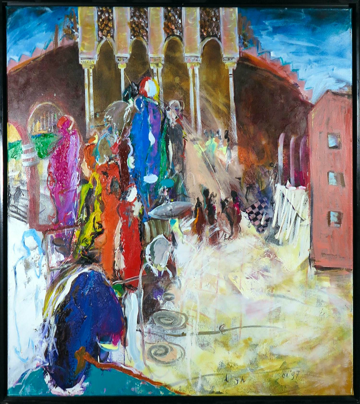 Martin van Dijk - Rond het Alhambra (Granada), groot ! kopen? Bied vanaf 395!