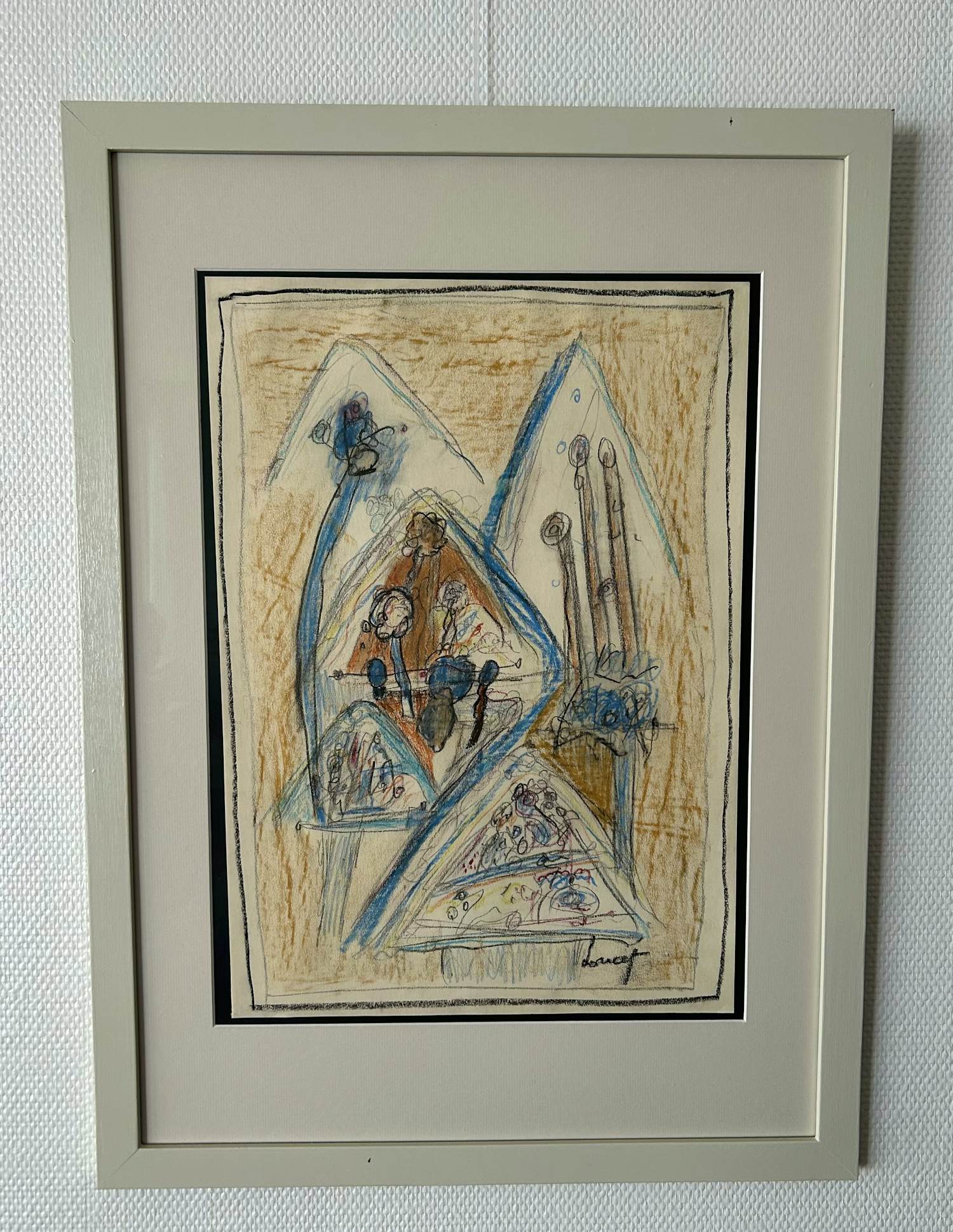 Jacques Doucet - Abstracte compositie kopen? Bied vanaf 1400!