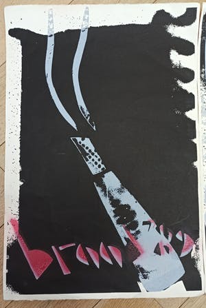 Herman Brood - Guns ( 2 zeefdrukken) kopen? Bied vanaf 245!