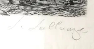 Aime Edmond Dallemagne - (1882-1971) | Rue de Chevalier & Sacre Coeur Parijs kaufen? Bieten Sie von 100!