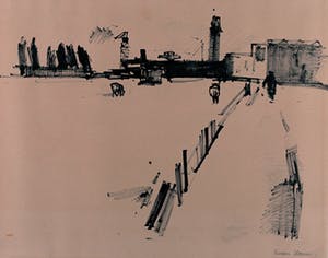 Theodoor Heynes - Aan de haven kopen? Bied vanaf 70!