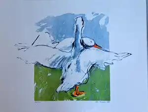 Ellen Meuwese - Zwanen verkocht voor € 50!