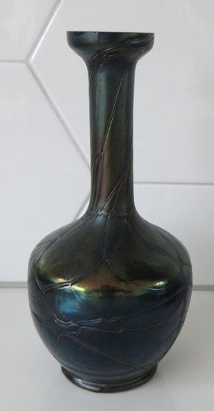 Pallme Koenig - Jugendstil Irise glazen draadvaas kopen? Bied vanaf 115!