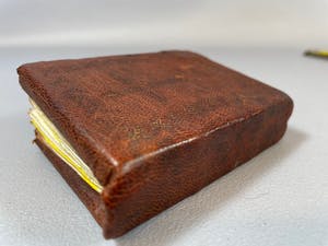 Ethiopie - Ethiopia - Handwritten Coptic Manuscript with handpainted icons. kopen? Bied vanaf 75!