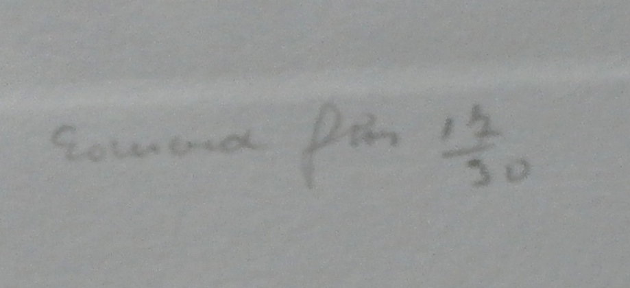 Eduard Flor - Gekleurde ets kopen? Bied vanaf 40!