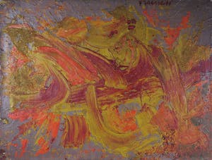 Alfonso Frasnedi - Olieverf op doek, Abstracte Compositie kopen? Bied vanaf 100!