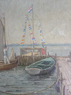 Leonard Pieter Versteeg - Loosdrecht. Zeilschepen. kopen? Bied vanaf 495!