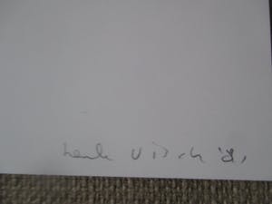 Henk Visch - Litho kopen? Bied vanaf 70!