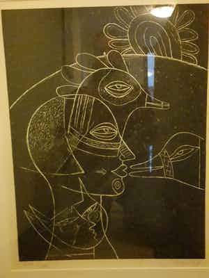 Corneille - zwart / wit verkocht voor € 75!