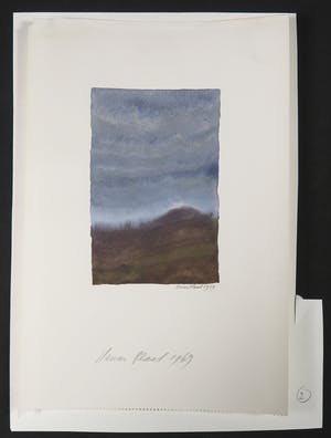 Henri Plaat - Gouache, Landschap kopen? Bied vanaf 35!