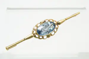 73 - Vintage 14 karaats geelgouden broche kopen? Bied vanaf 120!