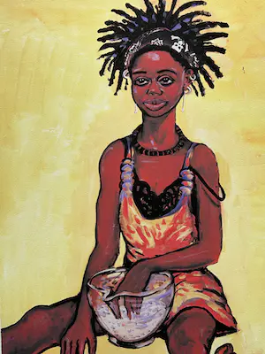 Peter Klashorst - Zonder titel kopen? Bied vanaf 30!