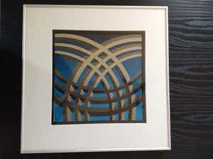 Dirk Huizer - Geometrisch Abstract verkocht voor € 50!