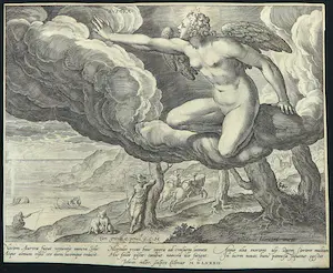 Johann Sadeler (II) - Gravure, Aurora kopen? Bied vanaf 1!