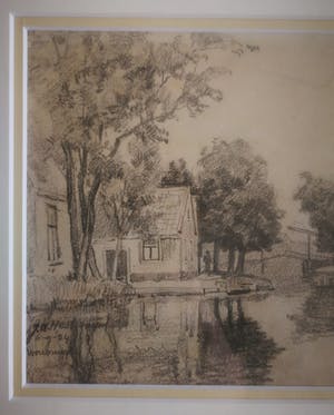J.A. Hesterman (jr.) - Riviergezicht. Woubrugge. kopen? Bied vanaf 1!