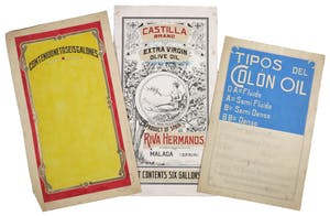 Niet of onleesbaar gesigneerd - Gouache, potlood en collage, Lot van drie ontwerptekeningen kopen? Bied vanaf 1!