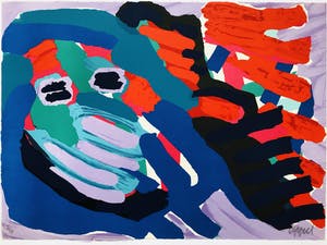 Karel Appel - Another Blue Head Again kopen? Bied vanaf 520!