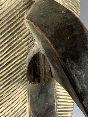 Songye - Tribal used African Songye Bird mask - Cameroon. kopen? Bied vanaf 35!