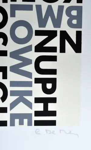 Gaston De Mey - Zeefdruk - Gesigneerd - 54x42 cm - 1977 kopen? Bied vanaf 65!