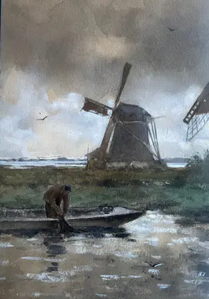 Petrus Paulus Schiedges - Molens onder Hollandse luchten kaufen? Bieten Sie von 450!