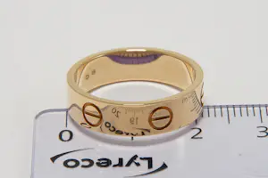 AcheterCartier - 53 - 18 karaats geelgouden Love Cartier ring? Enchérissez de 980!