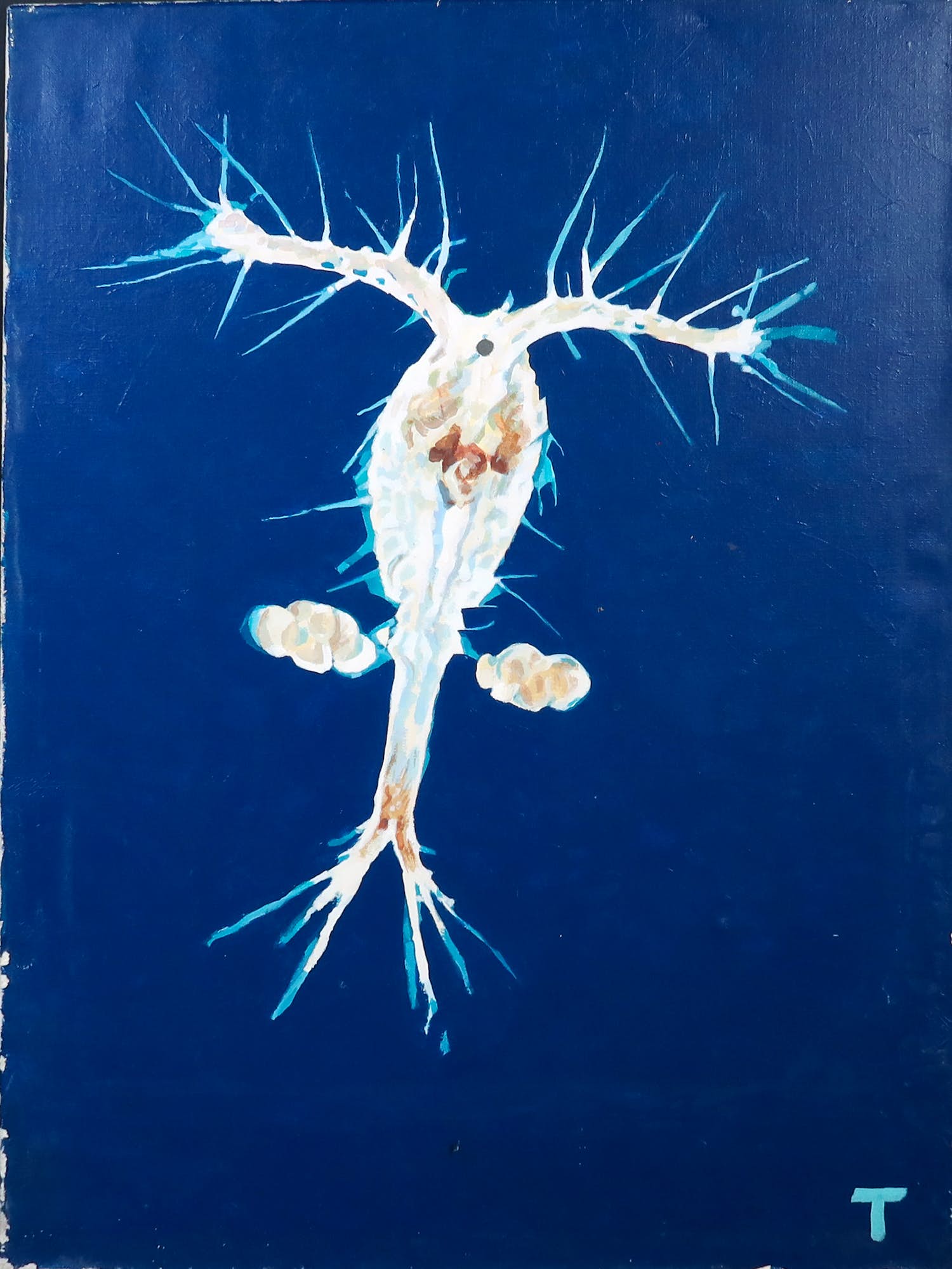 Arjen Toet - Acryl op doek, Deus et machina kopen? Bied vanaf 1!