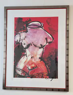 Herman Brood - Torso Red - 120/125 - Handgesigneerd kaufen? Bieten Sie von 650!