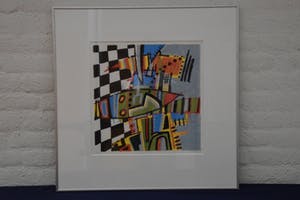 Cor de Jong - Titel onbekend, 11/130, 1993 - Zeefdruk op papier kopen? Bied vanaf 20!