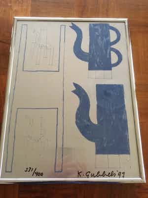 Klaas Gubbels - koffiepotten verkocht voor € 300!