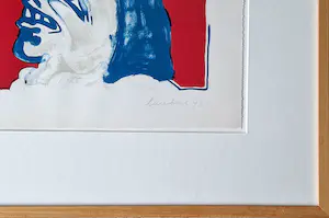 Lucebert - Litho: 'Lady Macbeth' (1973) - Ingelijst kopen? Bied vanaf 225!