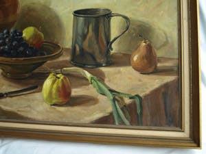 Carel Windt - Olieverf op doek , Stilleven - ingelijst – GROOT –ca 1950 kopen? Bied vanaf 75!