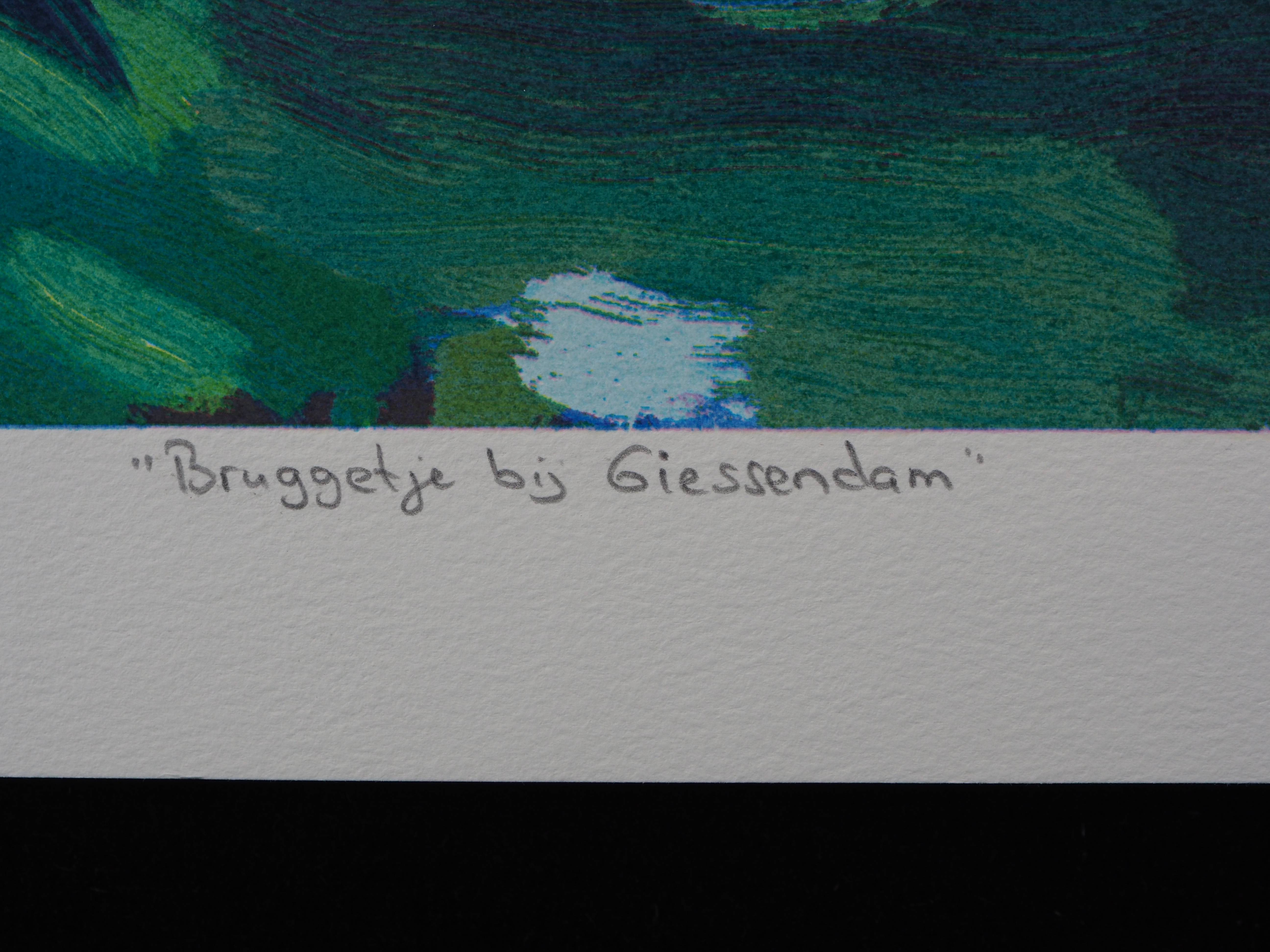 Jentsje Popma - Bruggetje bij Giessendam kopen? Bied vanaf 50!