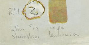 Stanislaw Lewkowicz - Litho, De ligging van de wereld kopen? Bied vanaf 1!