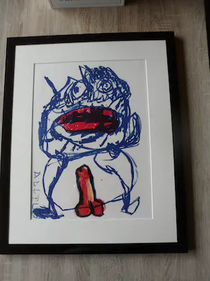 Karel Appel - Litho uit portfolio 'One Cent Life' kopen? Bied vanaf 120!